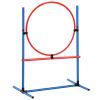 VEVOR Dog Agility Training Equipment 5 PCS Set with Hurdles Tunnel Jump Ring