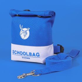 Pet Self Backpack Backpacks Rucksack SmallDog Bag Outdoor Pet Backpack Dog VestBackpack Portable Dog Backpack Dog SupplyBackpack For Dog Polyester Pup (Option: Blue-S)