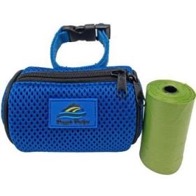 American River Poop Bag Holder - Red (Color: cobalt blue)