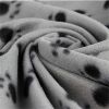 Lovely Pet Paw Prints Fleece Blankets for Dogs Cats Small Pets Animals
