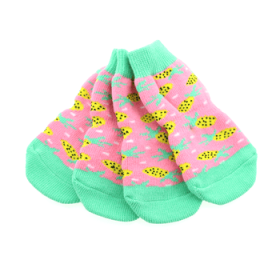 Non-Skid Dog Socks -  Camo (Option: pineapple)